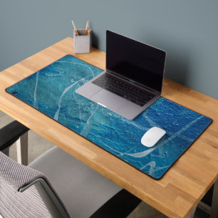 Abstract Texture Paint Desk Mat