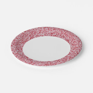 Abstract Texture Paper Plate