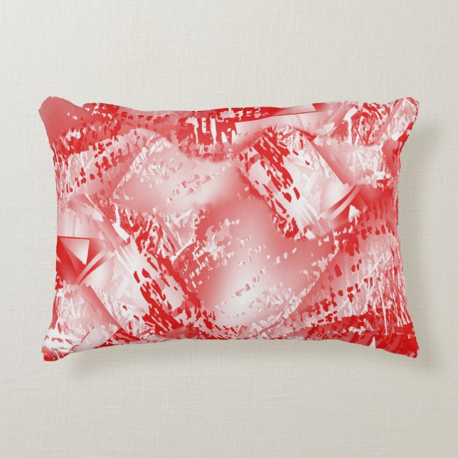 Abstract texture repeat creative modern pattern il decorative cushion (Front)
