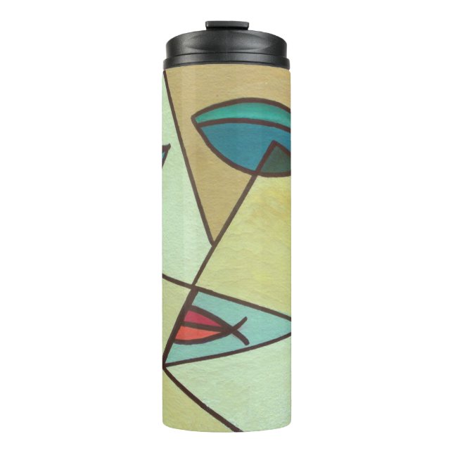 Abstract Thermal Tumbler (Front)