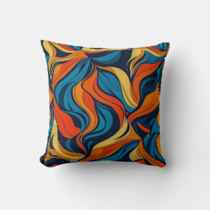 Abstract Throw Pillow
