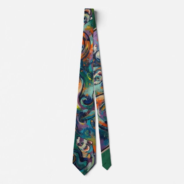 Abstract Tie (Front)