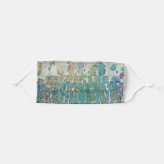 Abstract Tie Dye Cloth Face Mask
