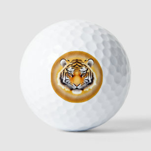 🐅 Abstract Tiger Design For Modern Gift Golf Balls