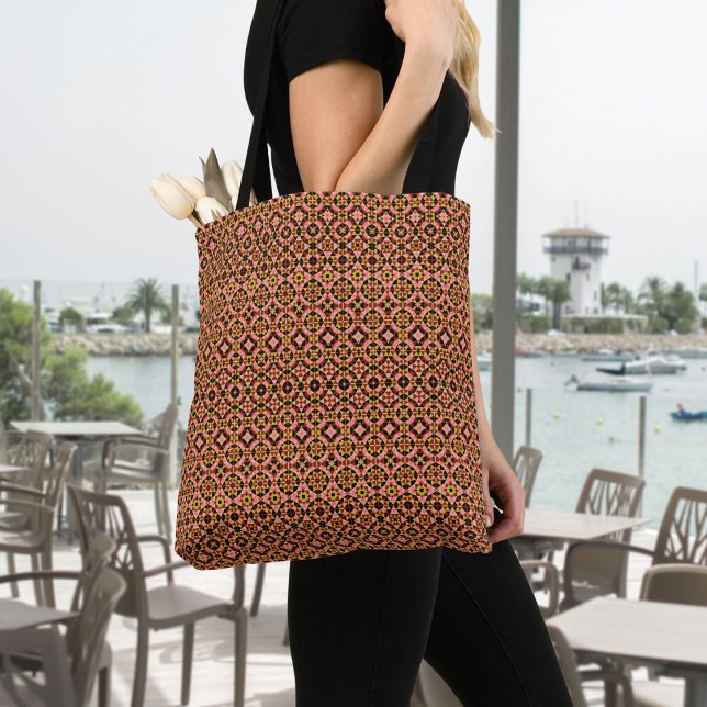 Abstract Tile Pattern Tote (Creator Uploaded)