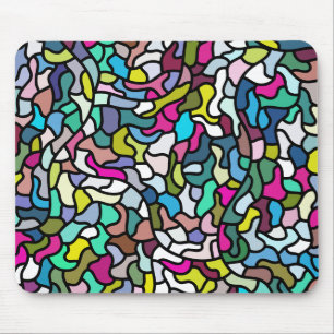 Abstract Tiled Background Mouse Mat