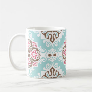 Abstract Tiled: Vintage Seamless Pattern Coffee Mug