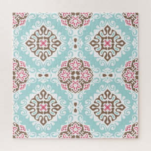 Abstract Tiled: Vintage Seamless Pattern Jigsaw Puzzle