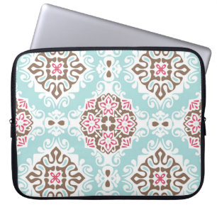 Abstract Tiled: Vintage Seamless Pattern Laptop Sleeve