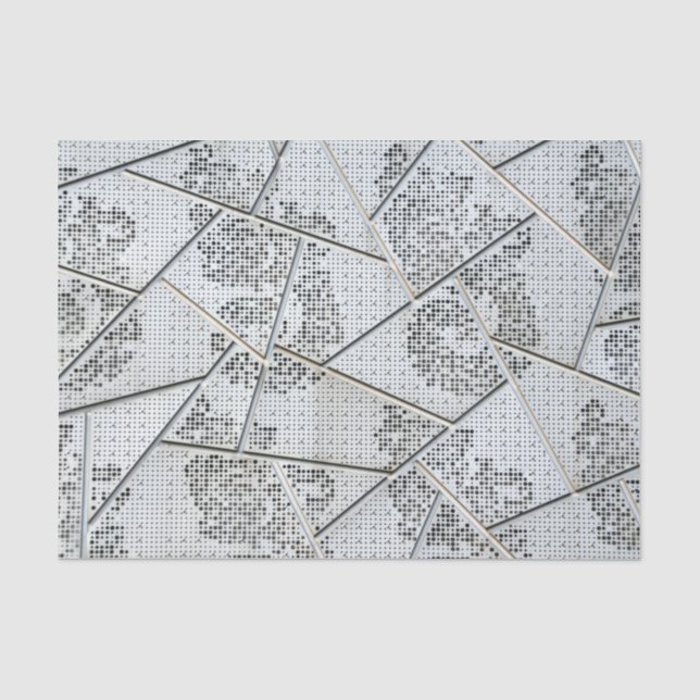 abstract tiles tissue paper (Front)