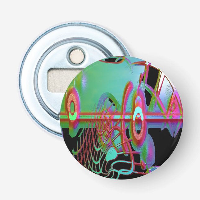 Abstract Togetherness Bottle Opener (Front)