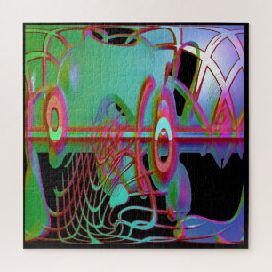 Abstract Togetherness Jigsaw Puzzle