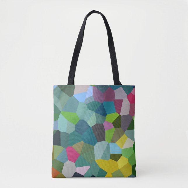 Abstract Tote Bag Cubism (Front)