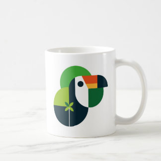 Abstract Toucan Iconic Brazilian Bird Inspired Art Coffee Mug