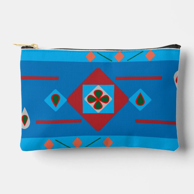 abstract Tradition Accessory Pouch (Front)