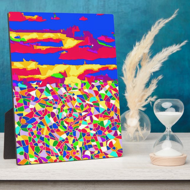 Abstract Transcendence-oil painting Plaque (Side)