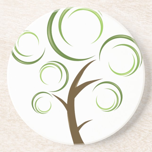 Abstract Tree Coaster (Front)