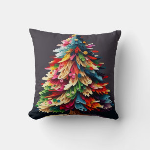 Abstract Tree  Cushion
