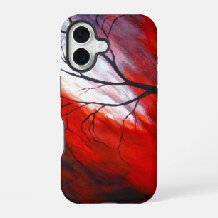 Abstract Tree iPhone 16 Case