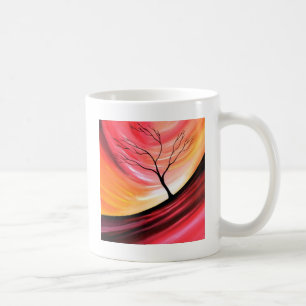 Abstract Tree - Modern Art Coffee Mug