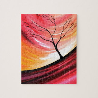 Abstract Tree - Modern Art Jigsaw Puzzle