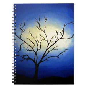 Abstract Tree - Modern Art Notebook