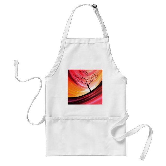 Abstract Tree - Modern Art Standard Apron (Front)