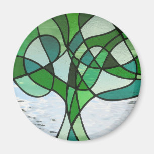 Abstract Tree of life Magnet