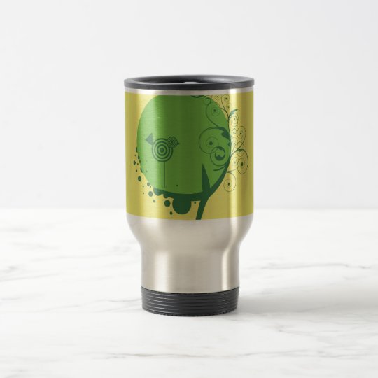 Abstract Tree Travel/Commuter Mug