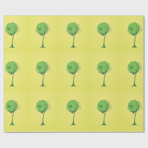 Abstract Tree Wrapping Paper