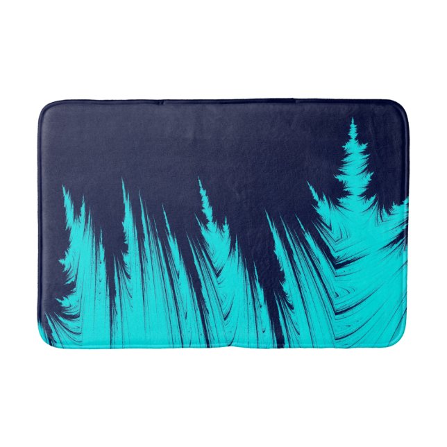 ABSTRACT TREES BATH MAT (Front)