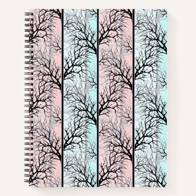 Abstract, trees notebook (Front)