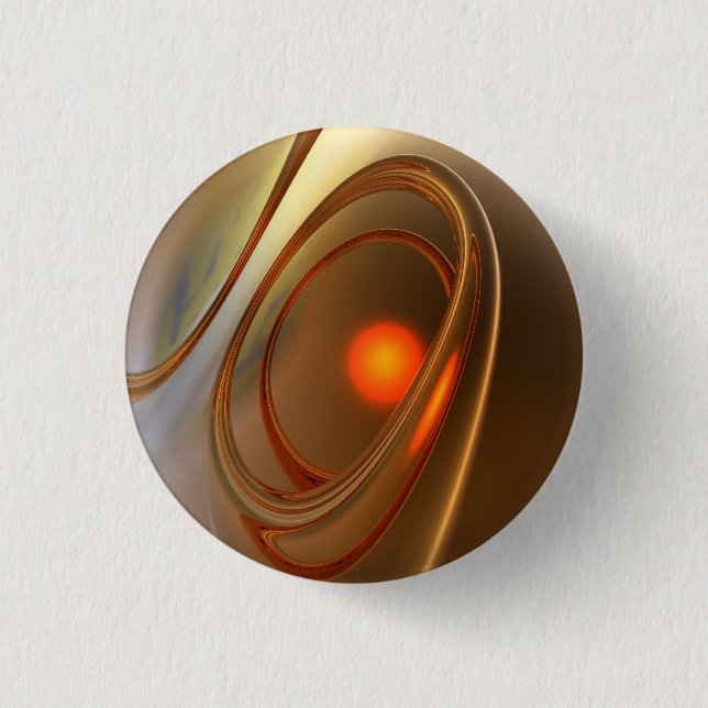 Abstract trendy and elegant 3d Design 3 Cm Round Badge (Front)