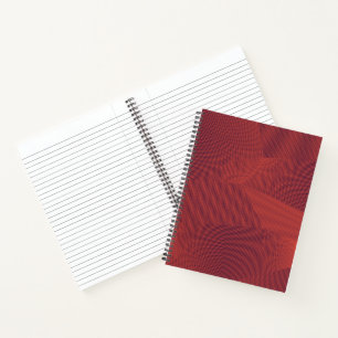 Abstract, trendy, modern geometric graphic art notebook