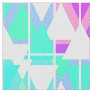 Abstract triangles geometrical modern pattern whit fabric
