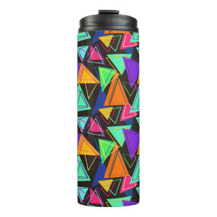 Abstract Triangles Thermal Tumbler