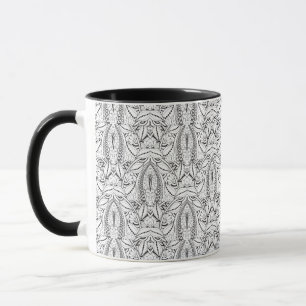 Abstract Tribal Doodle Mug