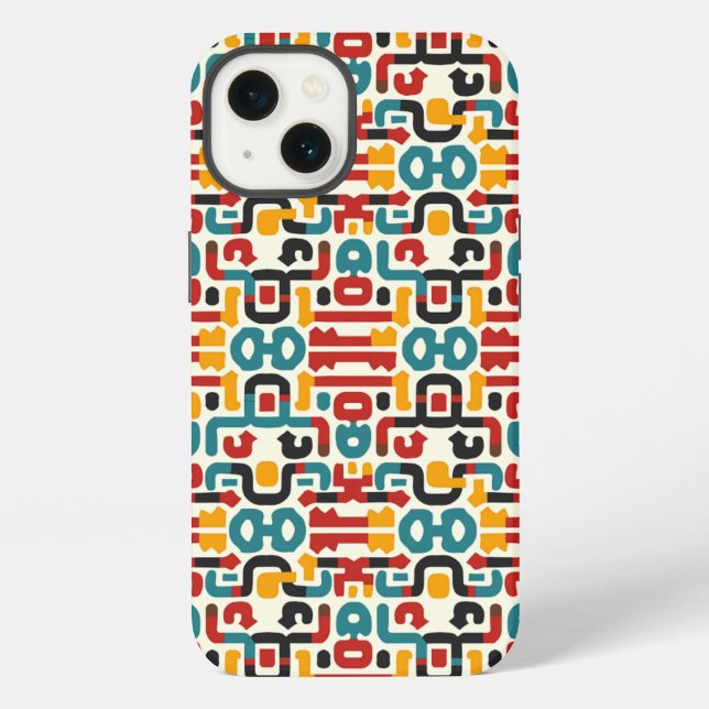 Abstract Tribal  iPhone Case (Back)