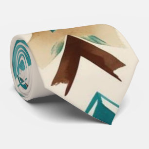 Abstract Tribal Men's Neck Tie
