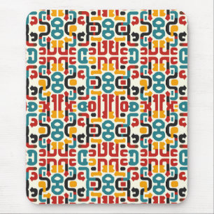 Abstract Tribal Mouse Mat
