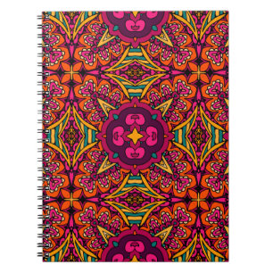 Abstract Tribal vintage ethnic seamless pattern or Notebook