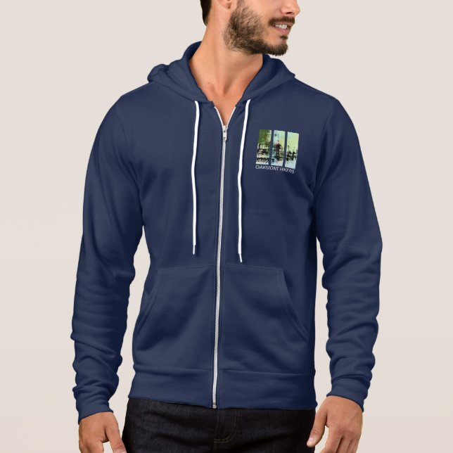 Abstract Triptych Hoodie (Front)