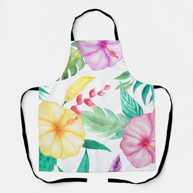 Abstract Tropical Apron (Front)
