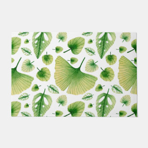 Abstract Tropical Art Doormat
