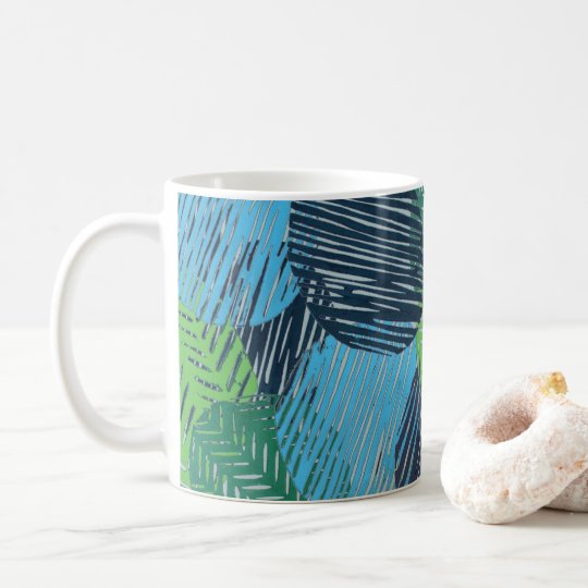 Abstract Tropical Art Mug