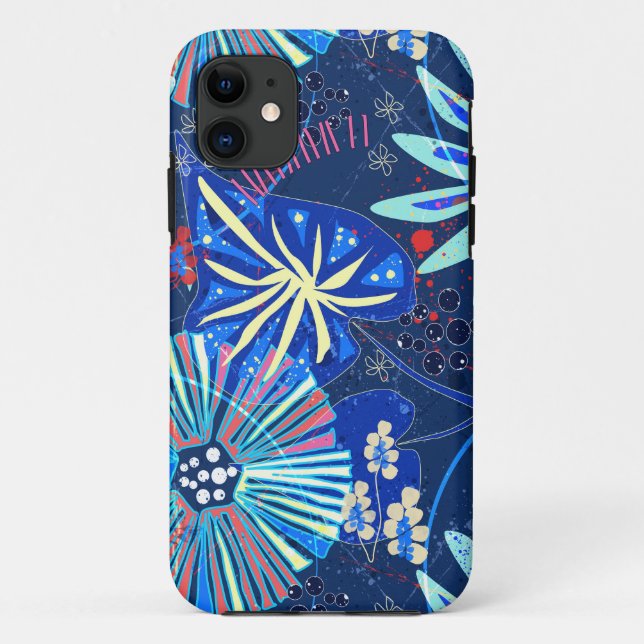 Abstract  tropical Case-Mate iPhone case (Back)