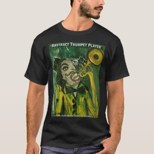 Abstract Trumpet Player T-Shirt