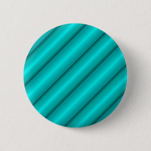 Abstract Tubes in Teal 6 Cm Round Badge