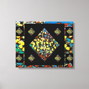 Abstract Tulip Canvas Print w/ Dreaming (20 X 16)