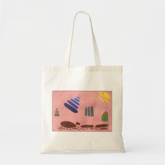 Abstract Tulips on a handy little bag. Tote Bag